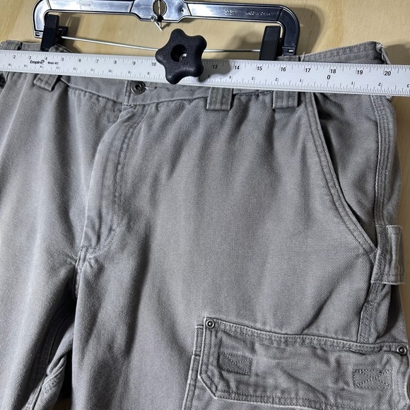 Duluth Trading Cargo Pants Work Construction 44X30 Gray - Picture 4 of 9